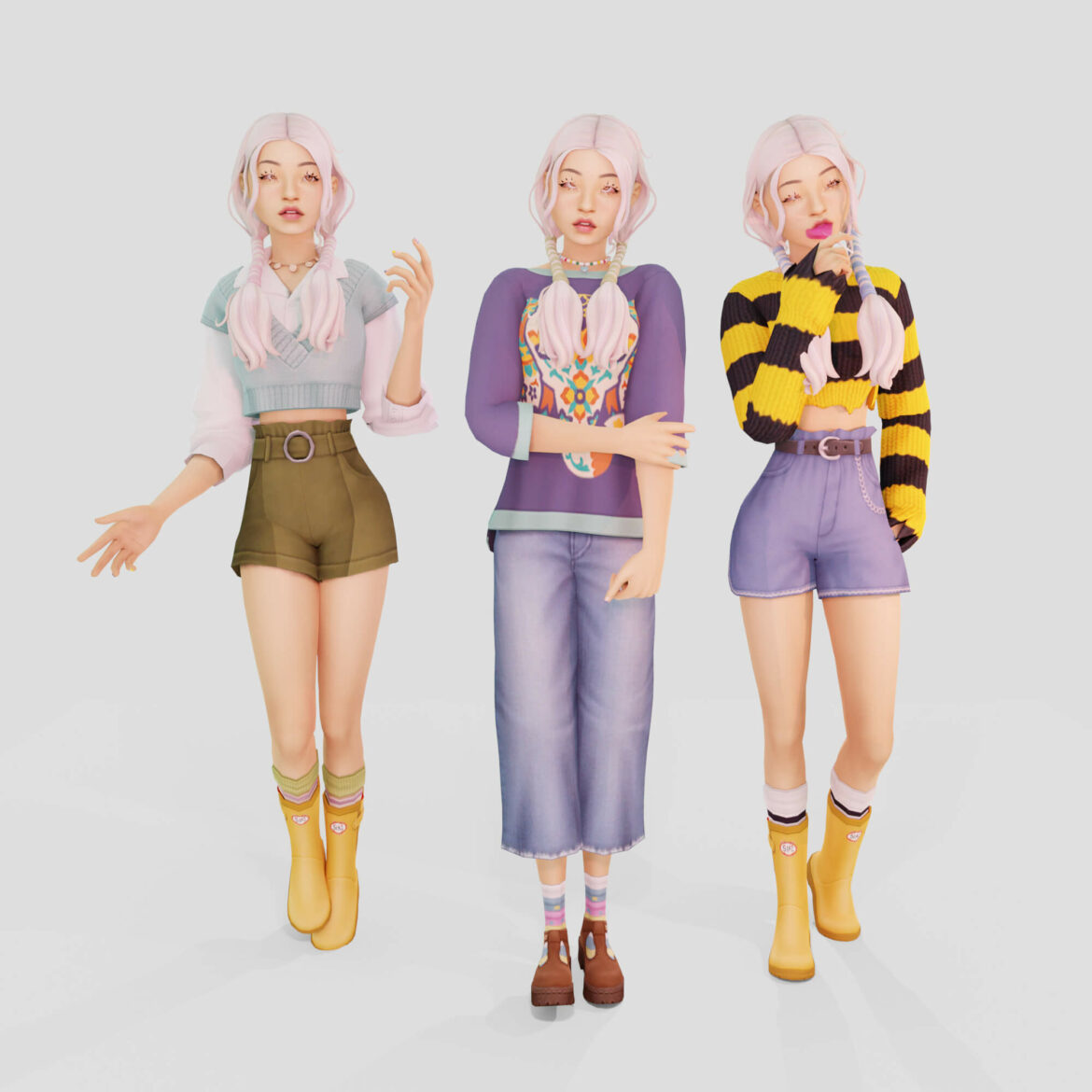 Sims 4 a lookbook for the well traveled globe trotter