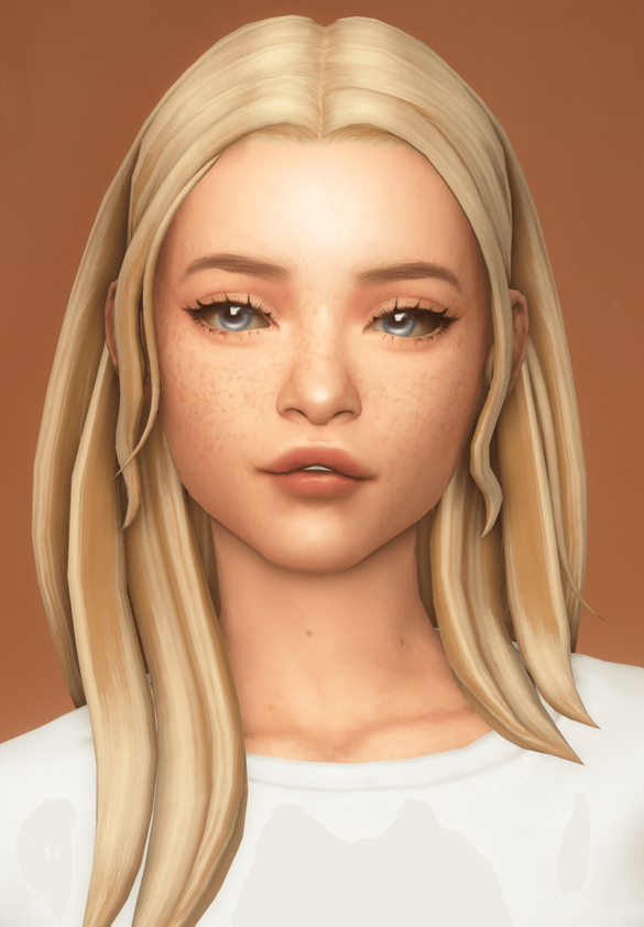 Sims 4 abigail hair