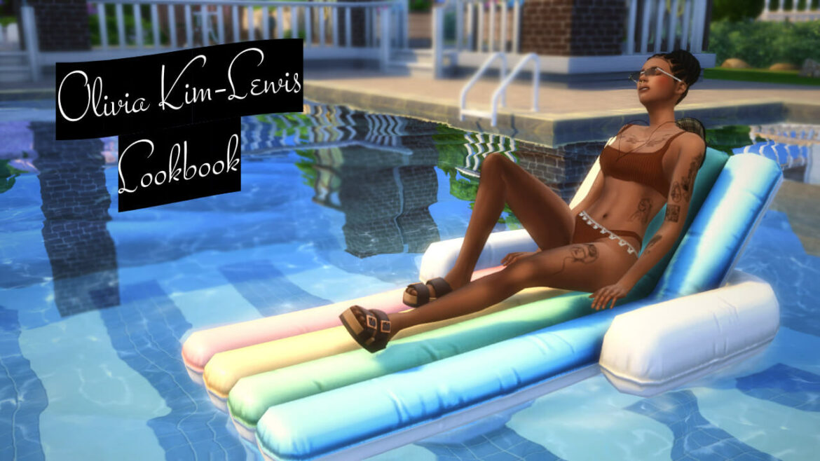 Sims 4 an olivia kim lewis lookbook
