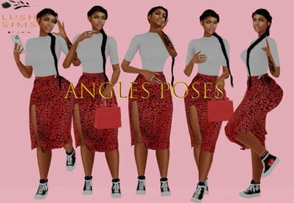 Sims 4 ANGLES SELFIE POSES