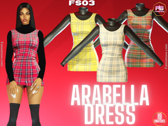 Sims 4 arabella dress