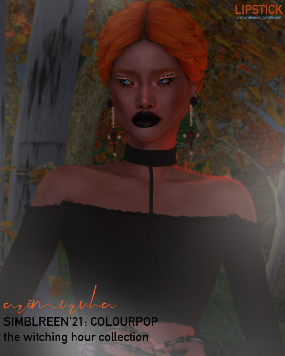 Sims 4 arimuruha simblreen21 colourpop the witching