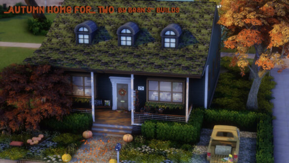 Sims 4 autumn home