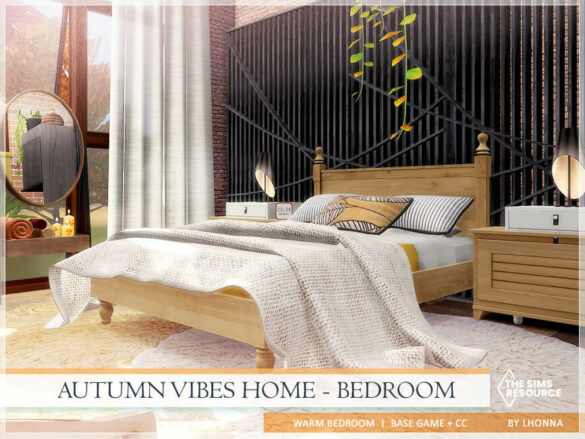 Autumn Vibes Home – Bedroom by Lhonna