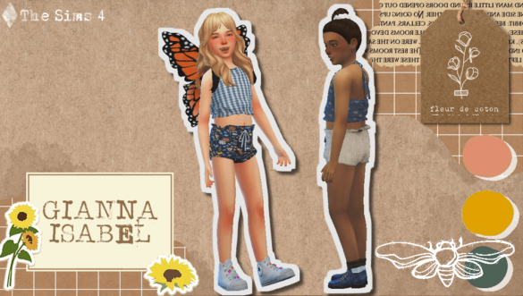 Sims 4 base game compatible new mesh clothing