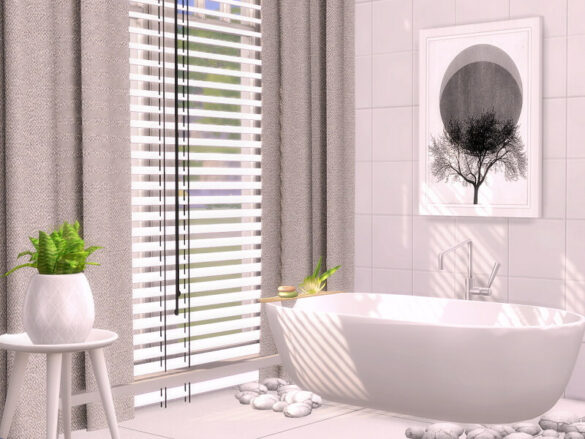 Sims 4 Bathroom Nizza by Flubs79