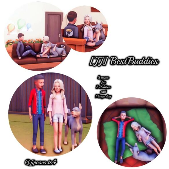 Sims 4 best buddies poses