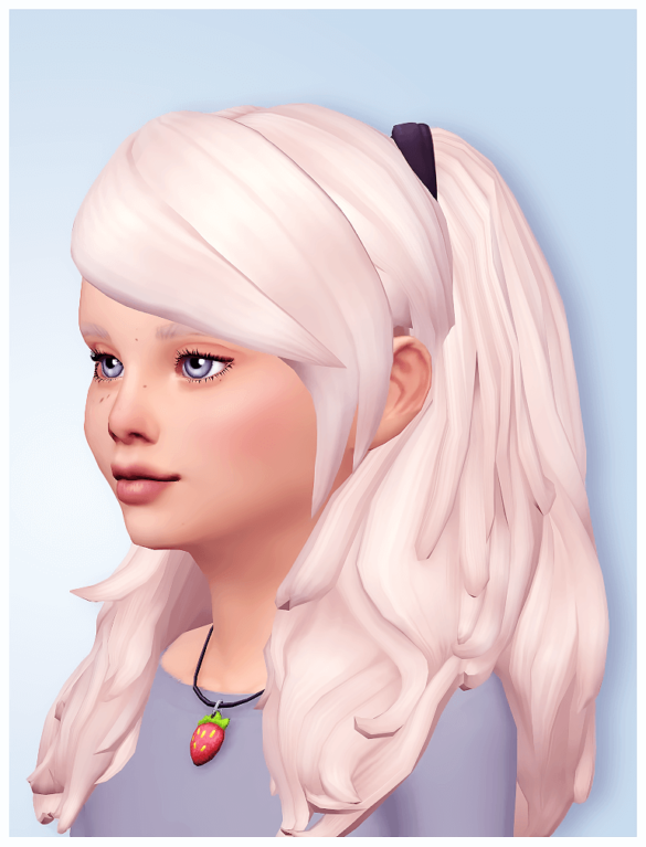 Sims 4 blogsimplesimmer hairs recolored in pastry box