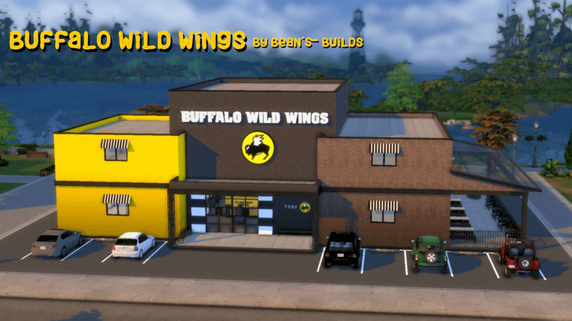 Sims 4 buffalo wild wings this build