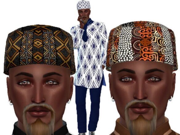 Sims 4 Cap recolor by TrudieOpp