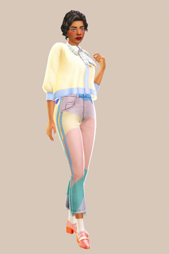 Sims 4 carissa vintage academia 15 the academia