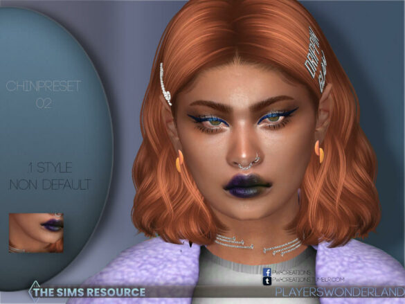Sims 4 Chinpreset 02 by PlayersWonderland
