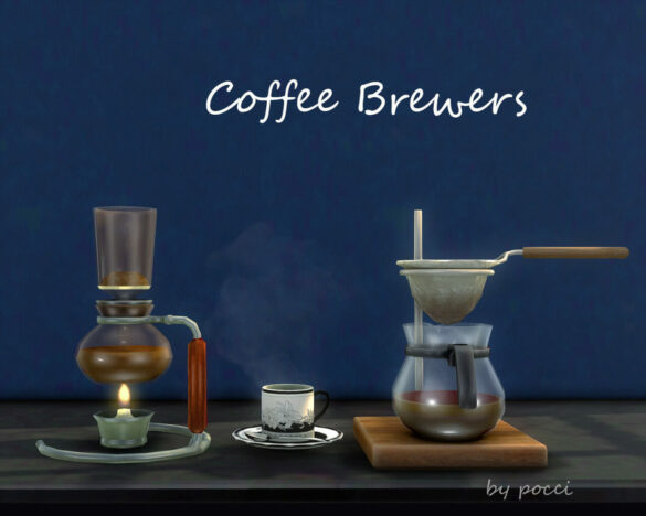 Sims 4 Coffee brewers at Garden Breeze Sims 4