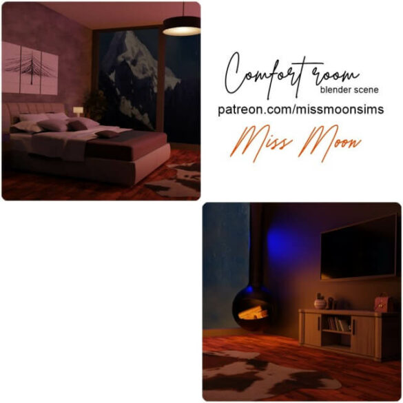 Sims 4 comfort room
