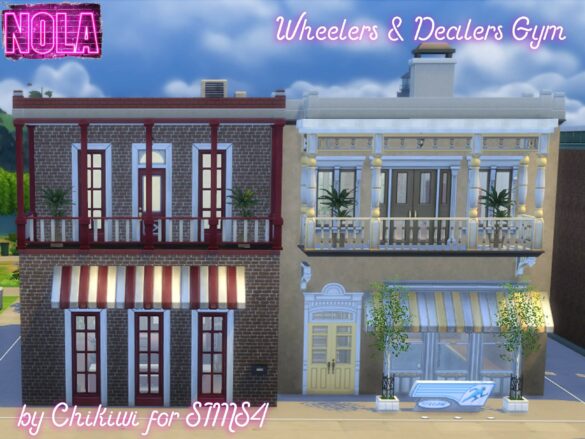 Sims 4 Community Gym – Wheelers & Dealers