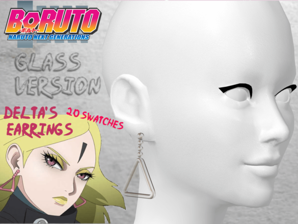 Sims 4 Delta’s earings – glass version