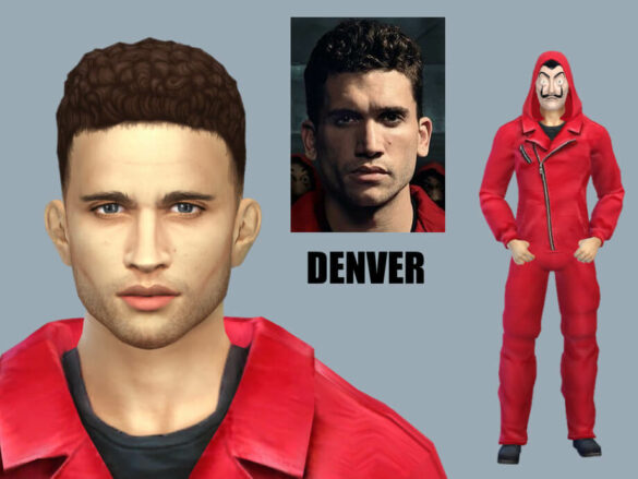 Sims 4 Denver (La casa de papel) by starafanka at TSR