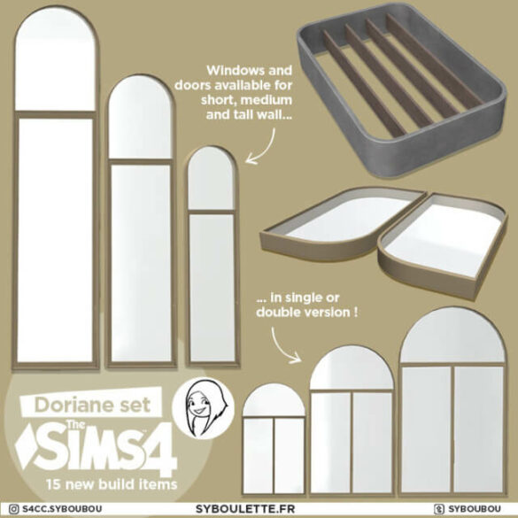 Sims 4 doriane set