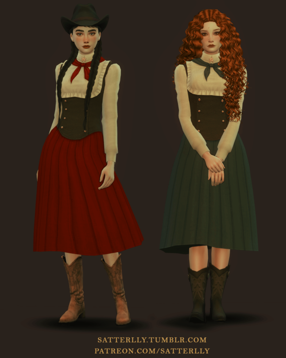 Sims 4 dress dorothy ts3 to ts4