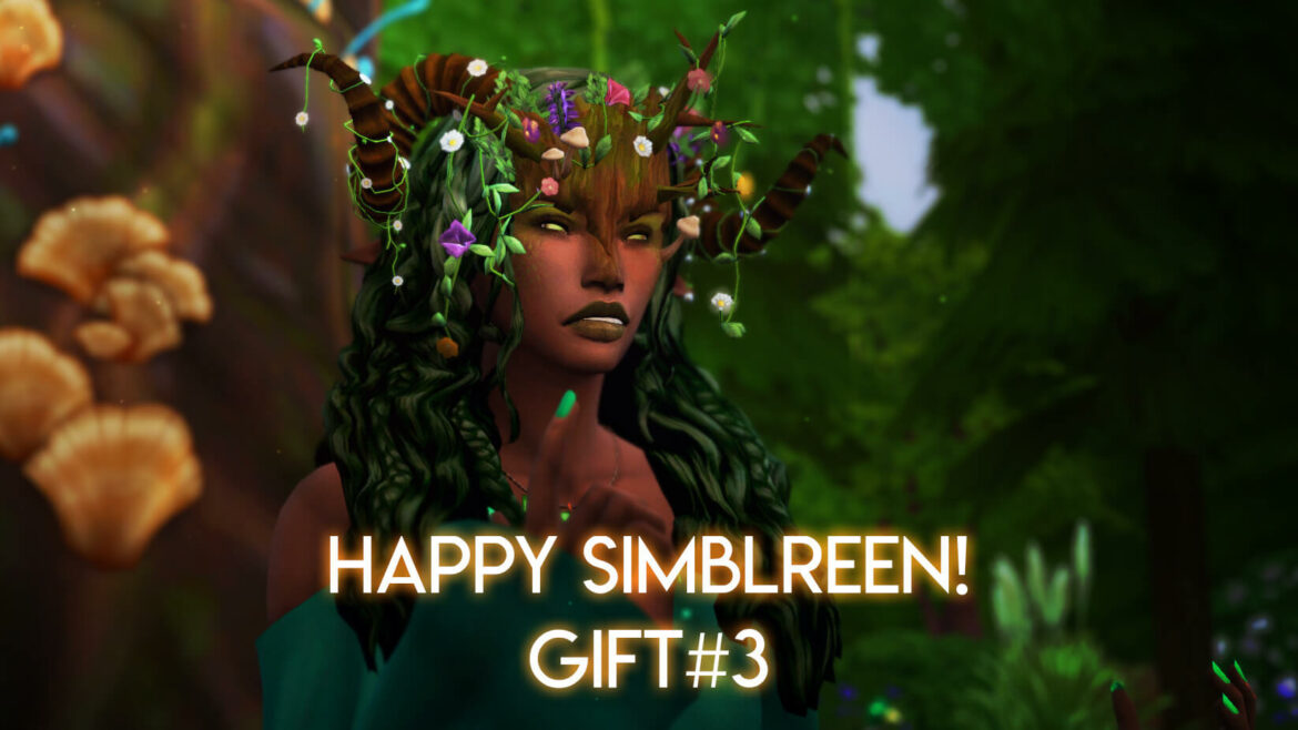 Sims 4 dryad set simblreen gift 3 a hair