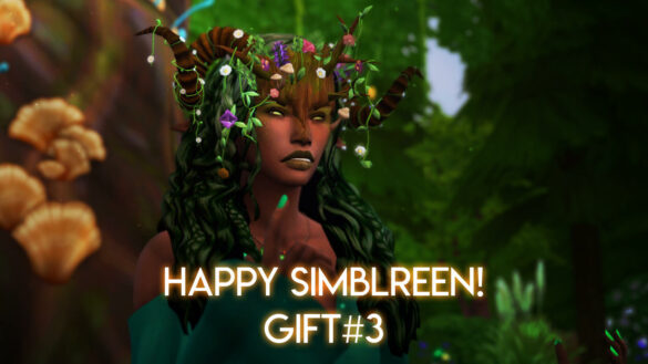 Sims 4 dryad set simblreen gift 3 a hair