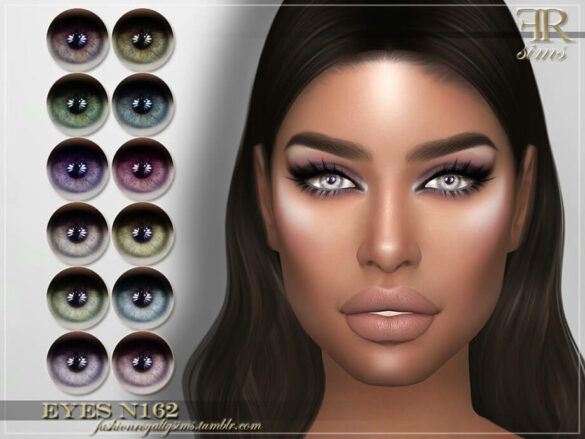 Sims 4 Eyes N162 by FashionRoyaltySims
