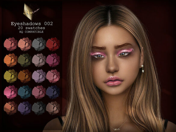 Sims 4 Eyeshadow 002 by AurumMusik