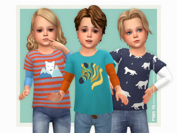 Sims 4 Fabio Shirt by lillka