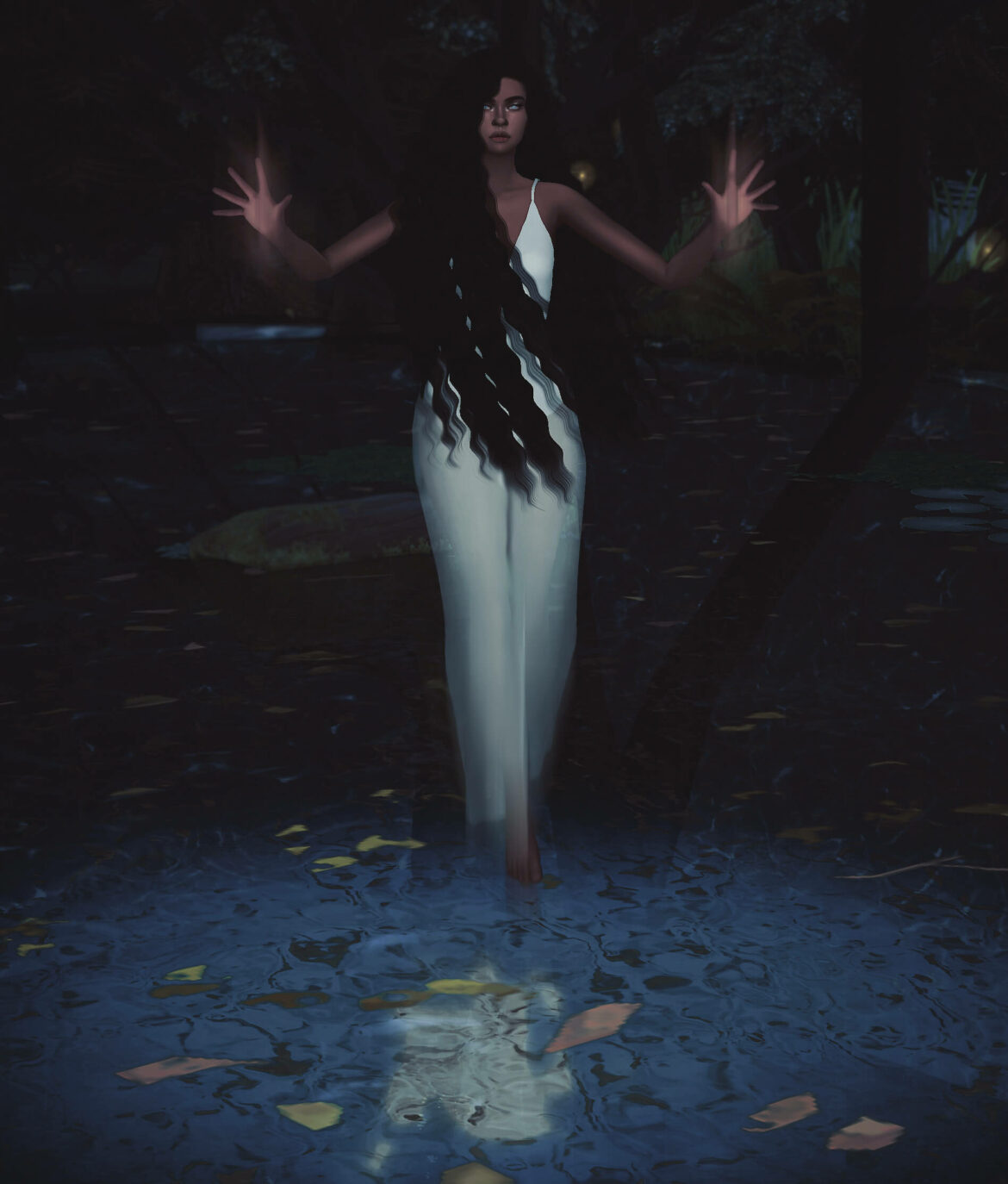 Sims 4 fantasma ghostly poses by slythersim 5 in game