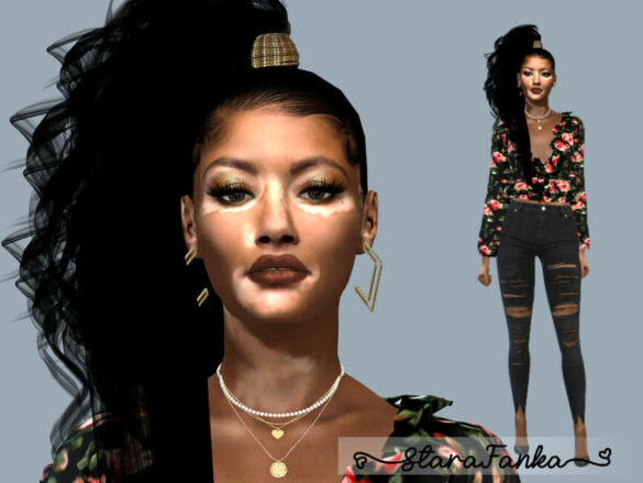 Sims 4 Gail Lawrence by starafanka at TSR