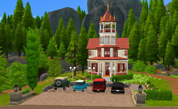 Sims 4 glimmerbrook watch library this ancient house