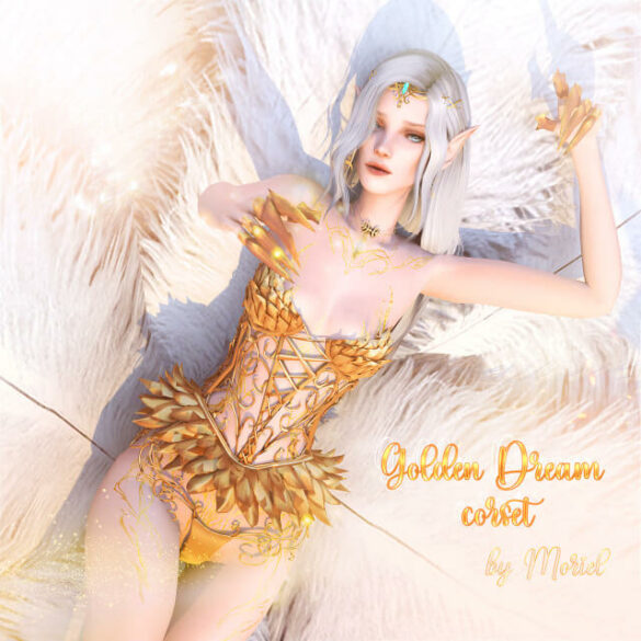 Sims 4 golden dream corset