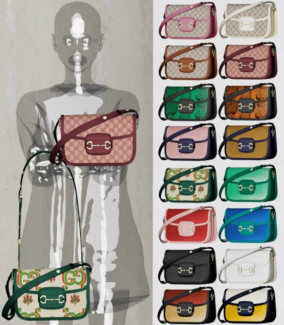 Sims 4 gucci horsebit bag