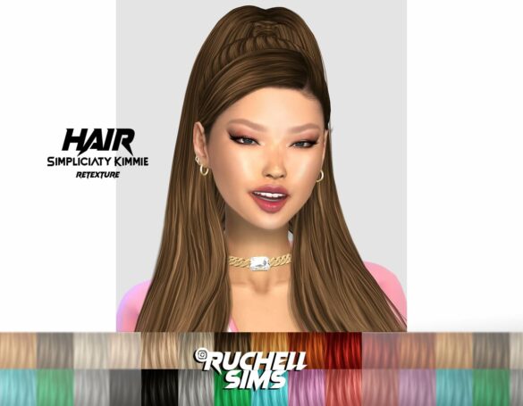 HAIR SIMPLICIATY KIMMIE RETEXTURE at Ruchell Sims