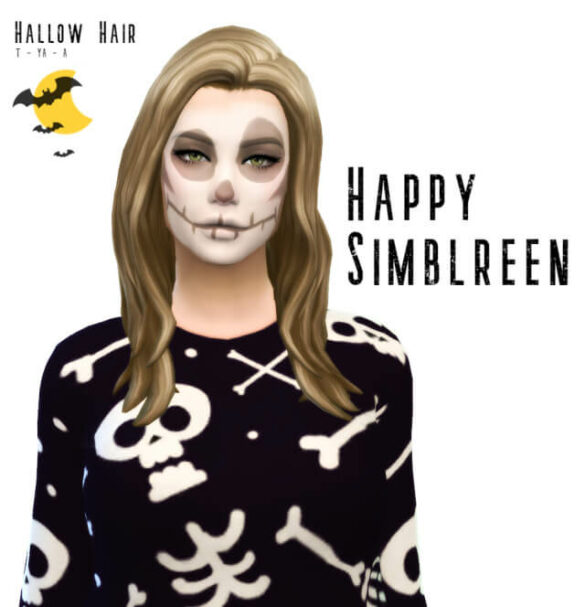 Sims 4 Hallow Hair