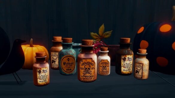 Sims 4 halloween treats 2 witchs poison