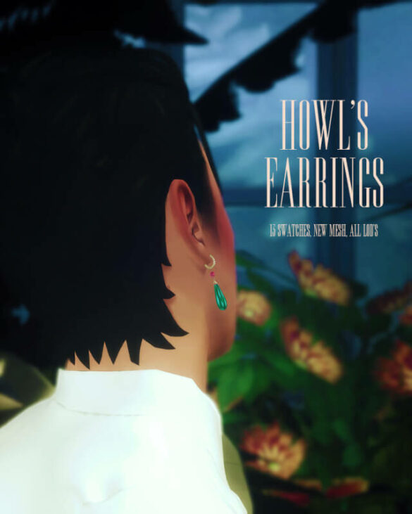 Sims 4 howls earrings