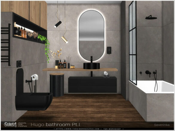 Sims 4 Hugo bathroom Pt.I furniture by Severinka_