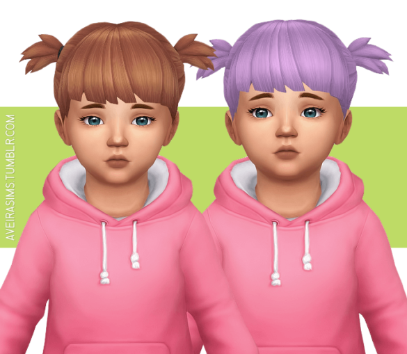 Sims 4 ivo sims lola hair recolor