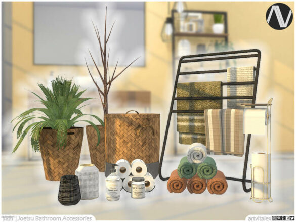Joetsu Bathroom Accessories by ArtVitalex
