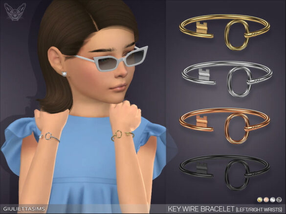 Sims 4 Key Wire Bracelet Set For Kids by feyona
