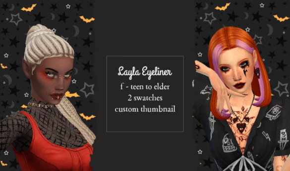 Sims 4 layla eyeliner