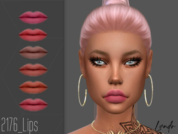 Sims 4 Lips_2176 by LVNDRCC