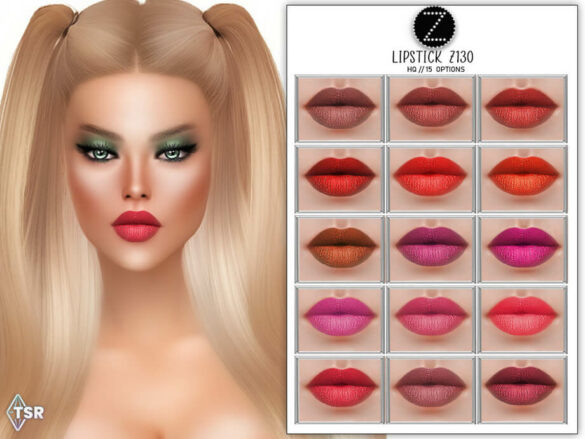 Sims 4 LIPSTICK Z130 by ZENX