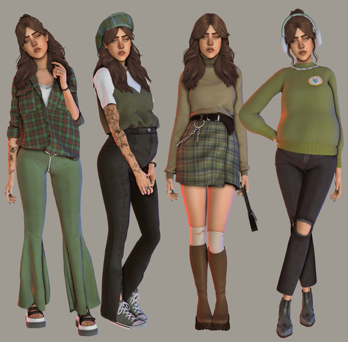 Sims 4 lookbook