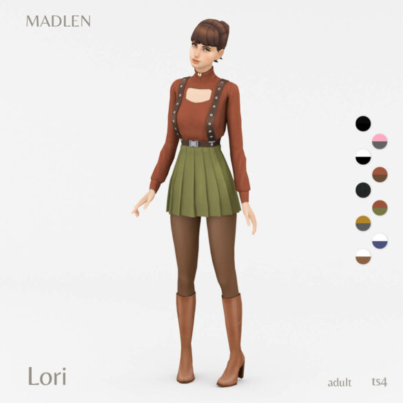Sims 4 lori outfit autumn vibes download