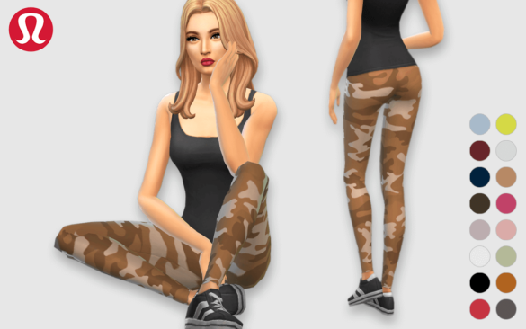 Sims 4 lululemon y align leggings