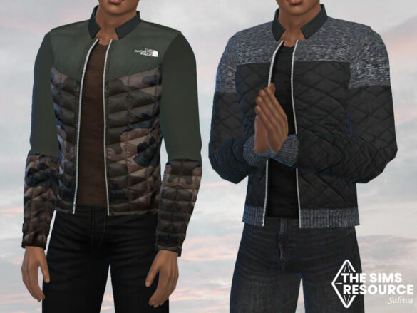 Sims 4 Male Sims Jacket by Saliwa