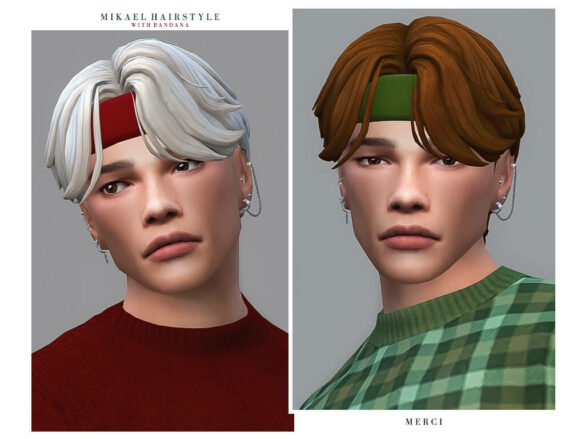 Sims 4 mikael hairstyle new maxis match hairstyle