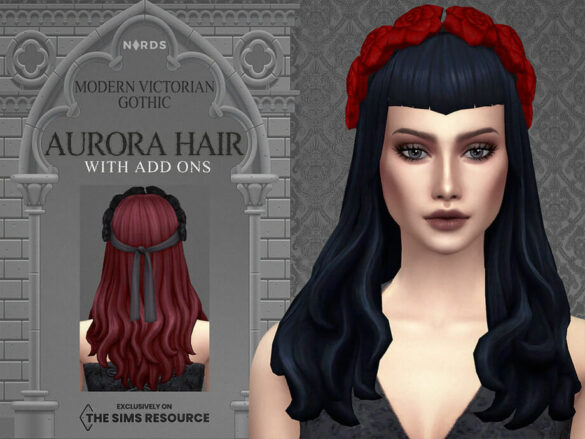 Modern Victorian Gothic – Aurora Hair by Nords